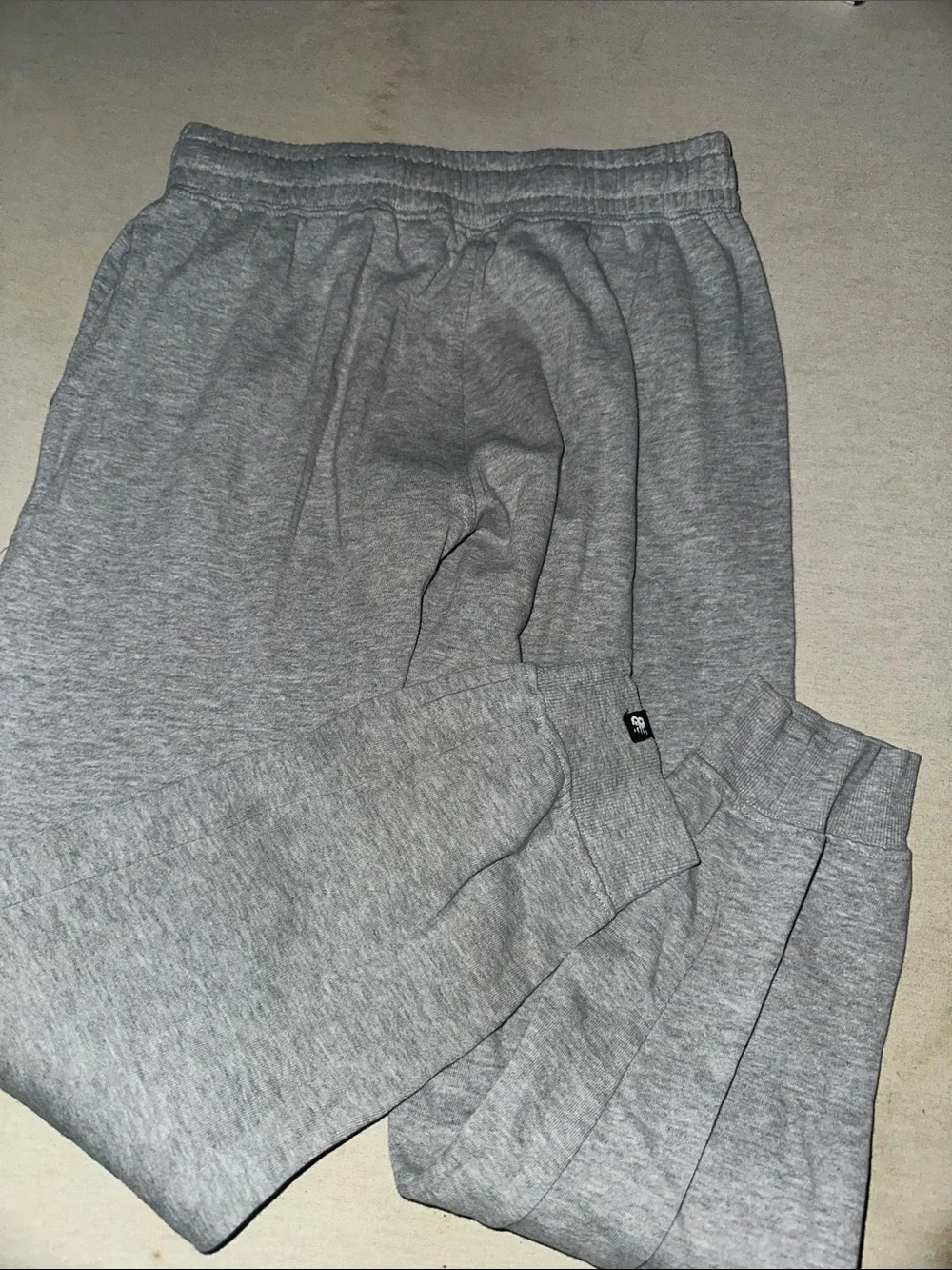 Kids Size L New Balance Grey Athletic Sweatpants - Comfortable Everyday Joggers